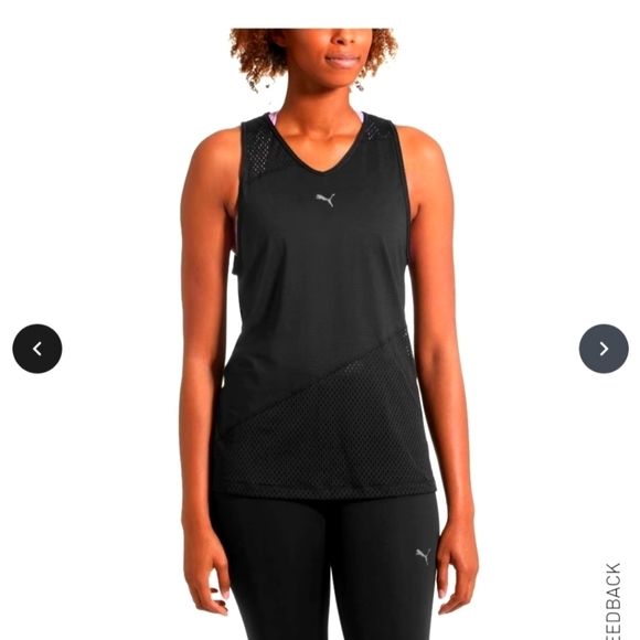 PUMA A.C.E Mesh blocked Tank Top black xs - Picture 1 of 8